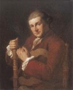 Angelica Kauffmann David Garrick oil painting artist